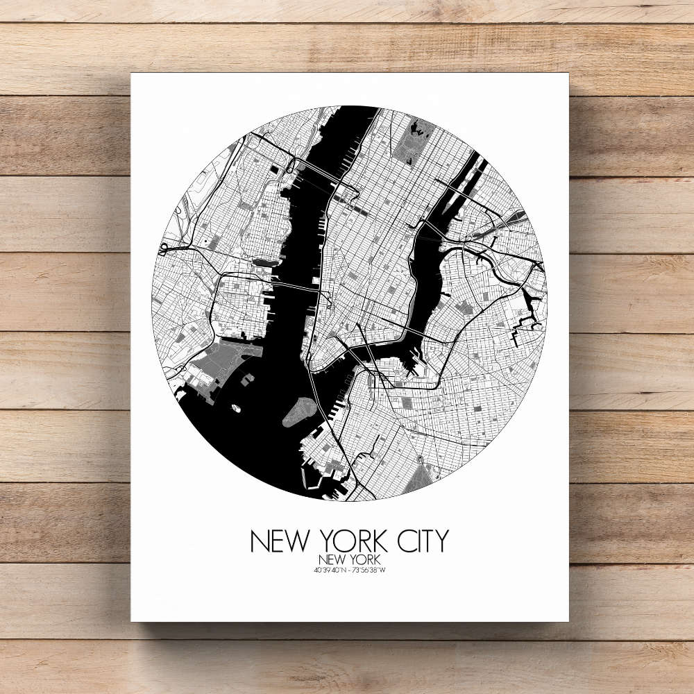 Moda Center Map Art - City Prints