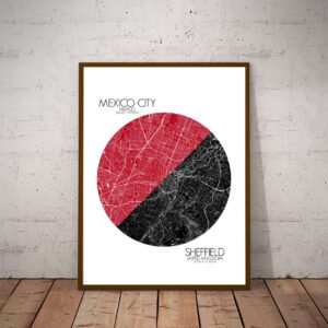 Poster of Mexico Sheffield | Love Map