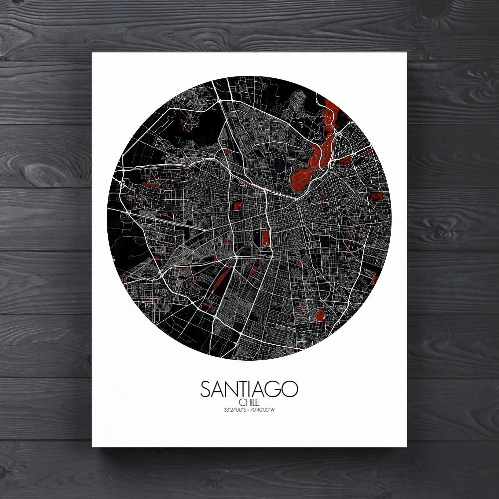 Poster de Santiago | Chili – Image 7