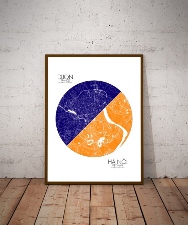Poster of Dijon Hanoi | Love Map