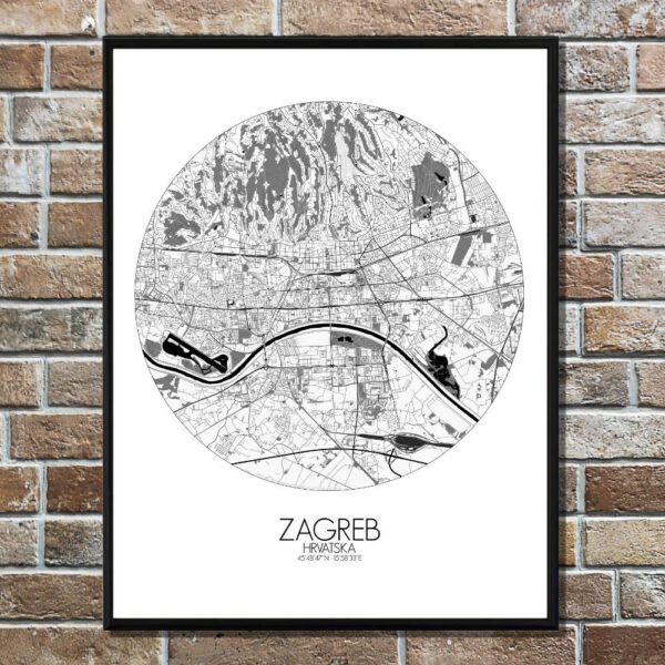 Poster de Zagreb | Croacia