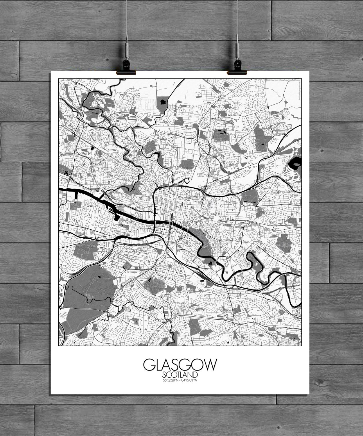 Poster de Glasgow | Escocia - Imagen 7